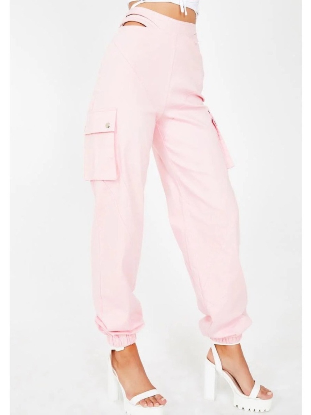 I.AM.GIA Cut Out Cargo Pants